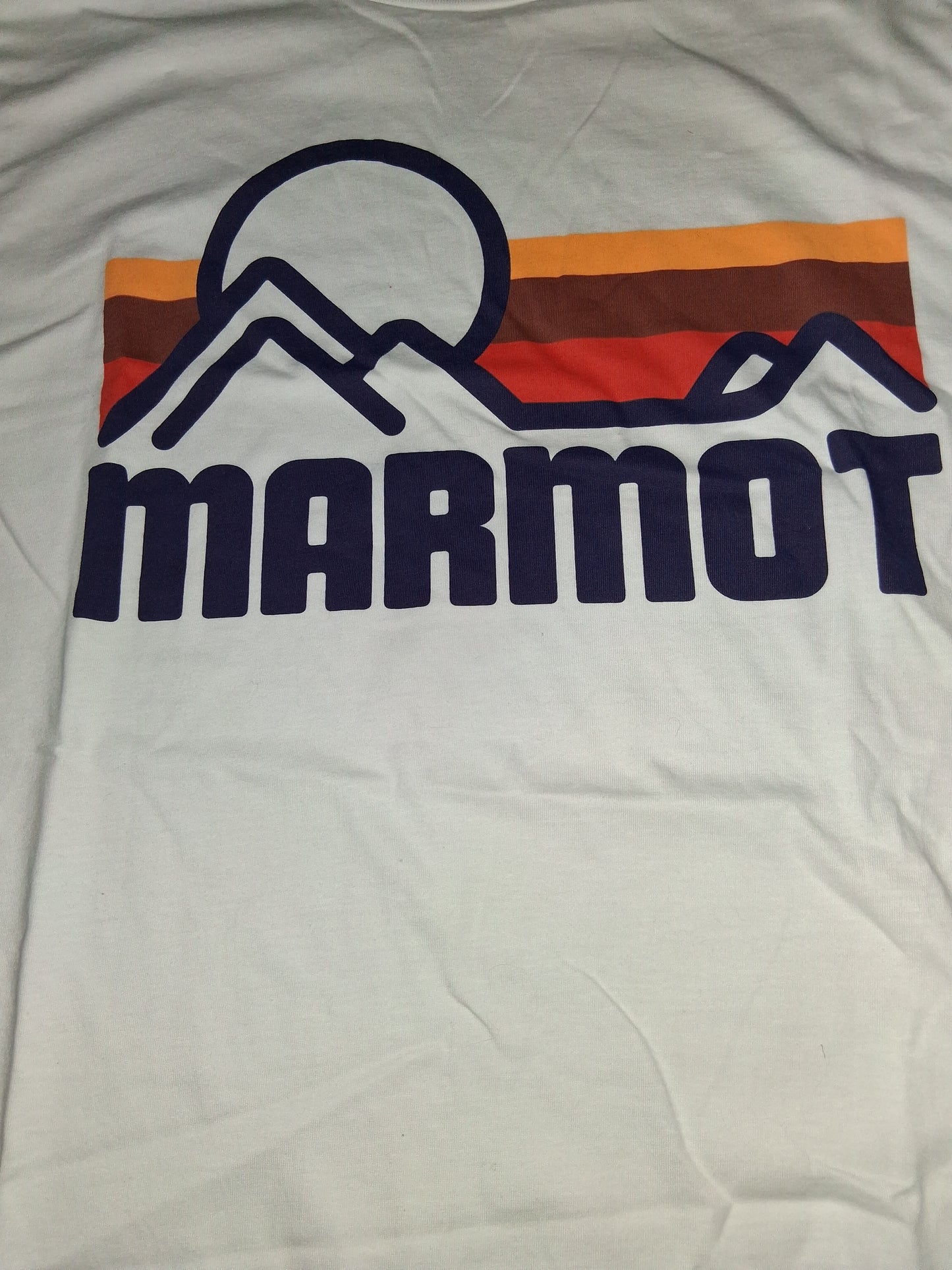 Men's Marmot White "Coastal" Tee M