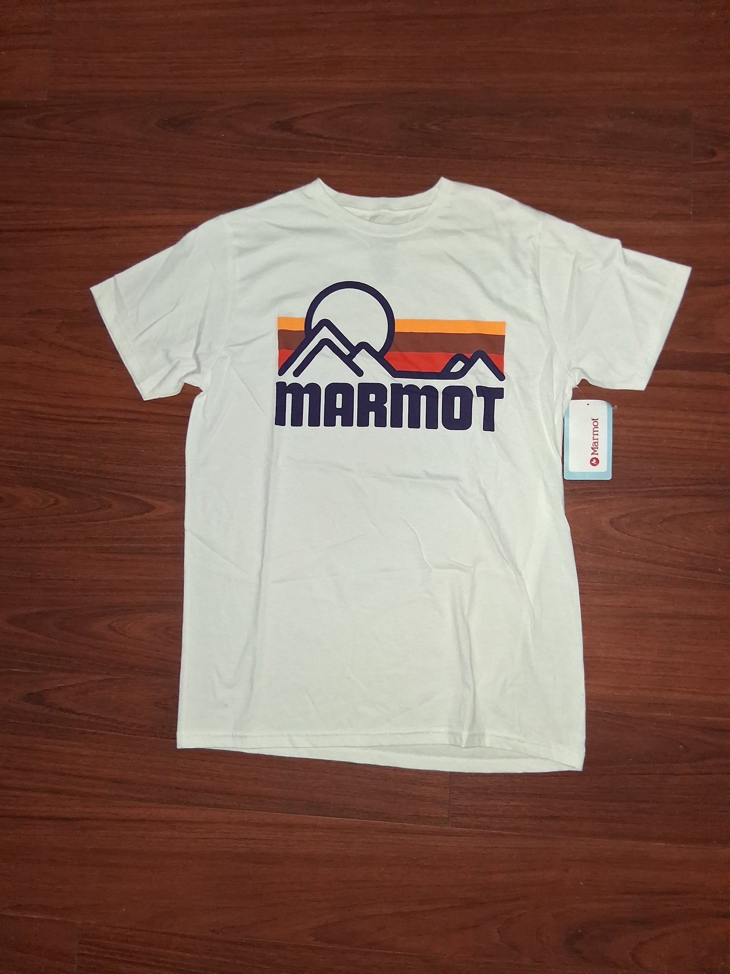 Men's Marmot White "Coastal" Tee M