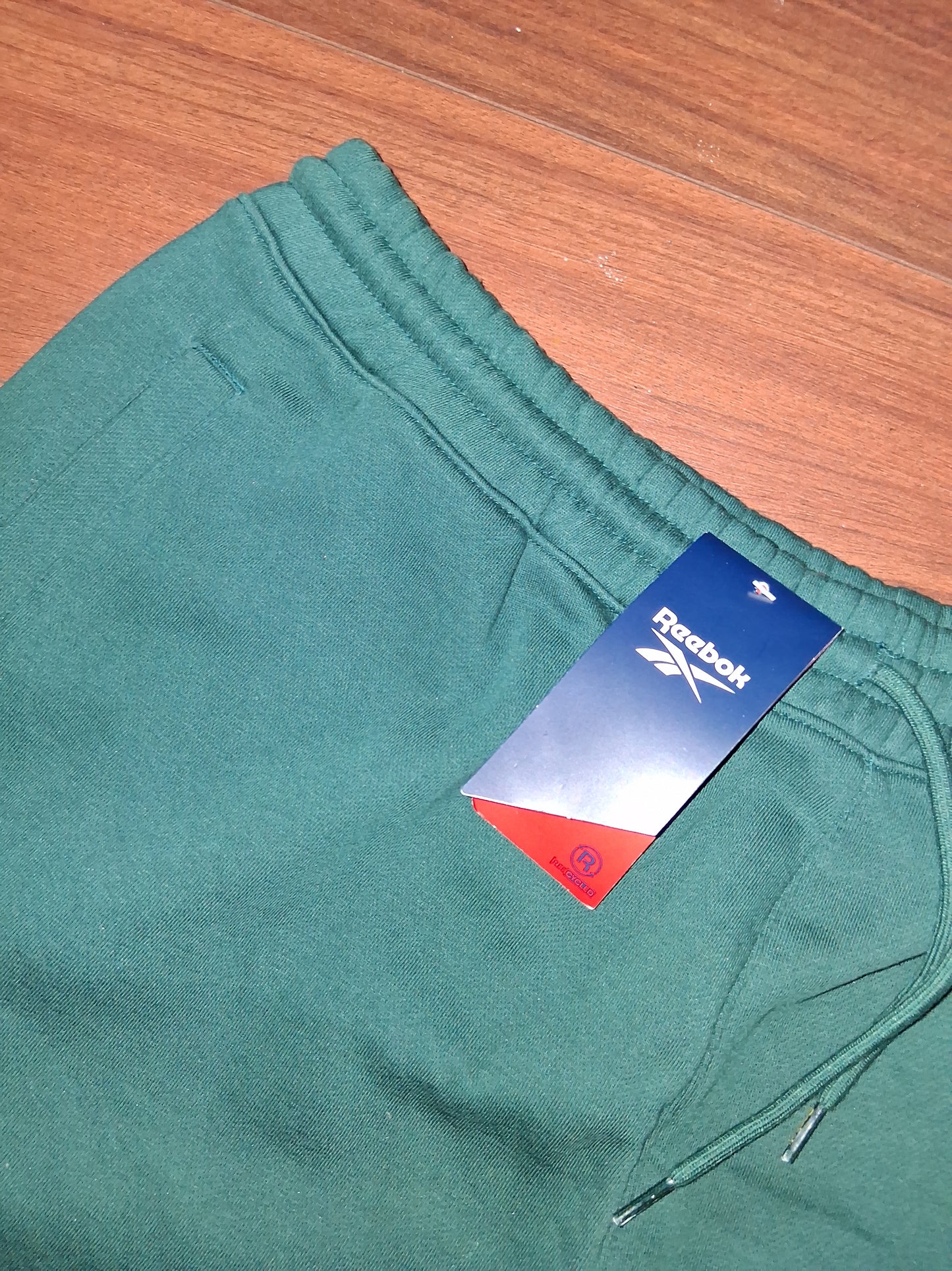 Reebok Men's Green Logo Shorts XL