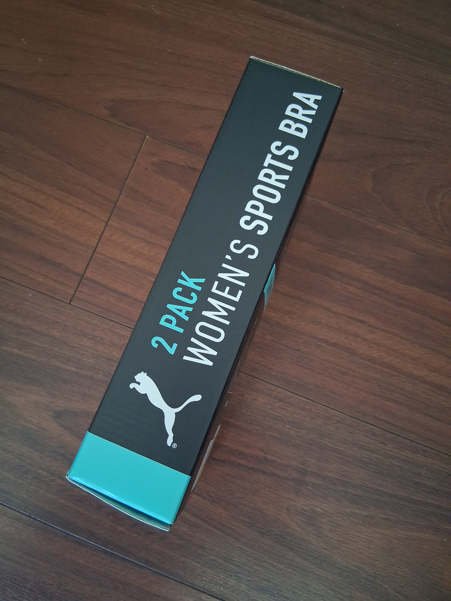 2 Pack Puma Sports Bra Black/White M