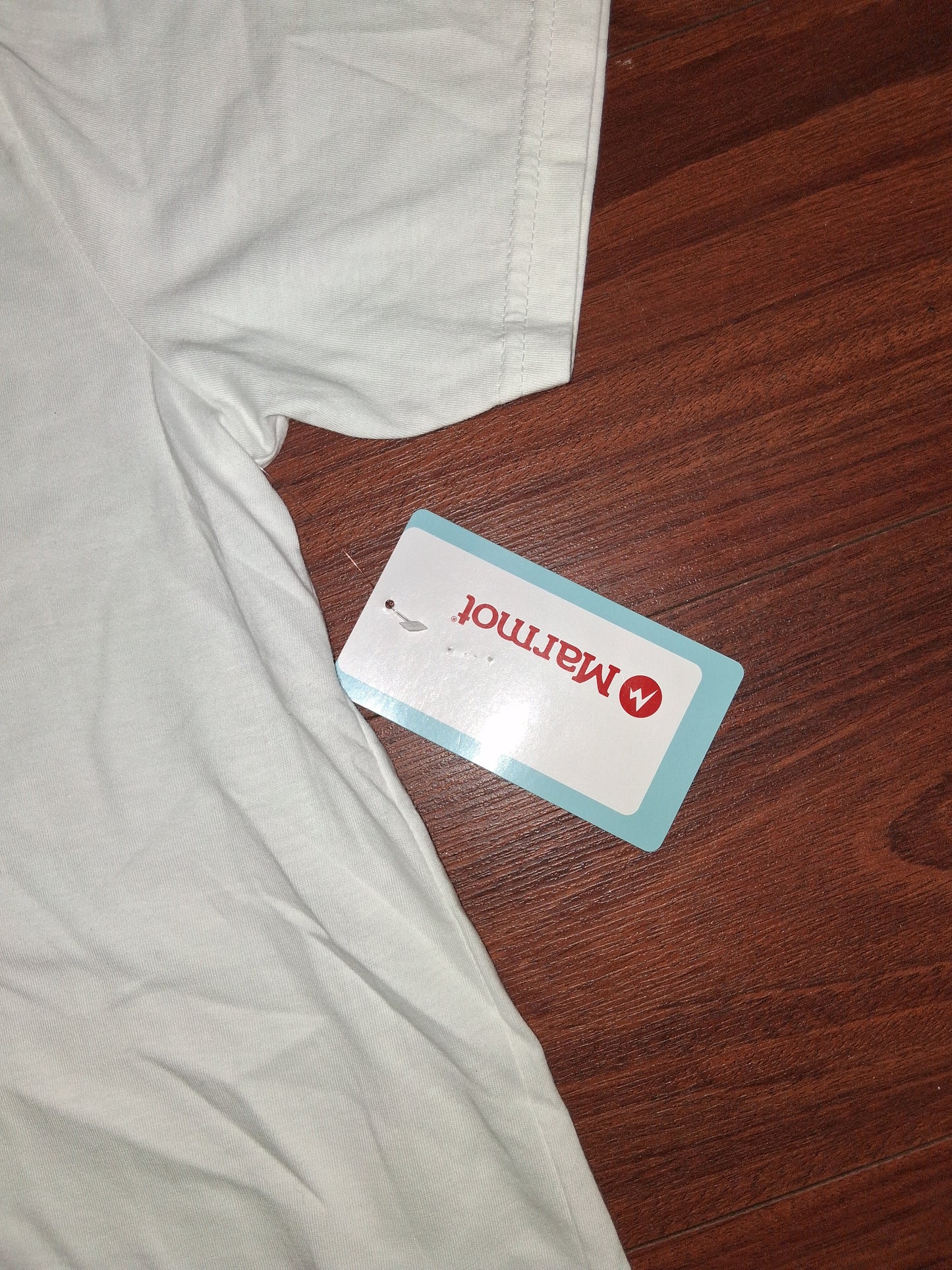 Men's Marmot White "Shades" Tee L