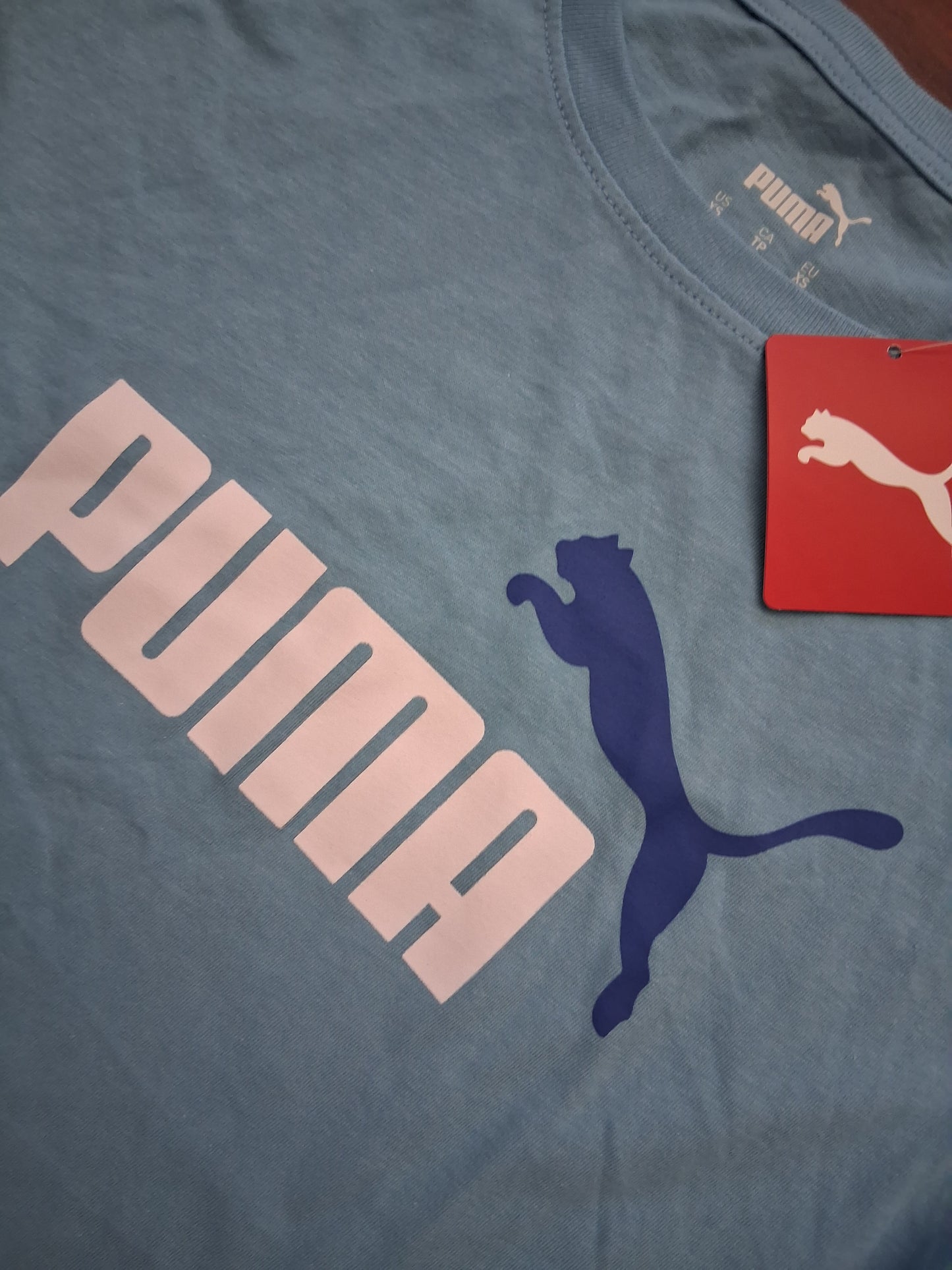 Men's Puma Blue T-Shirt XS