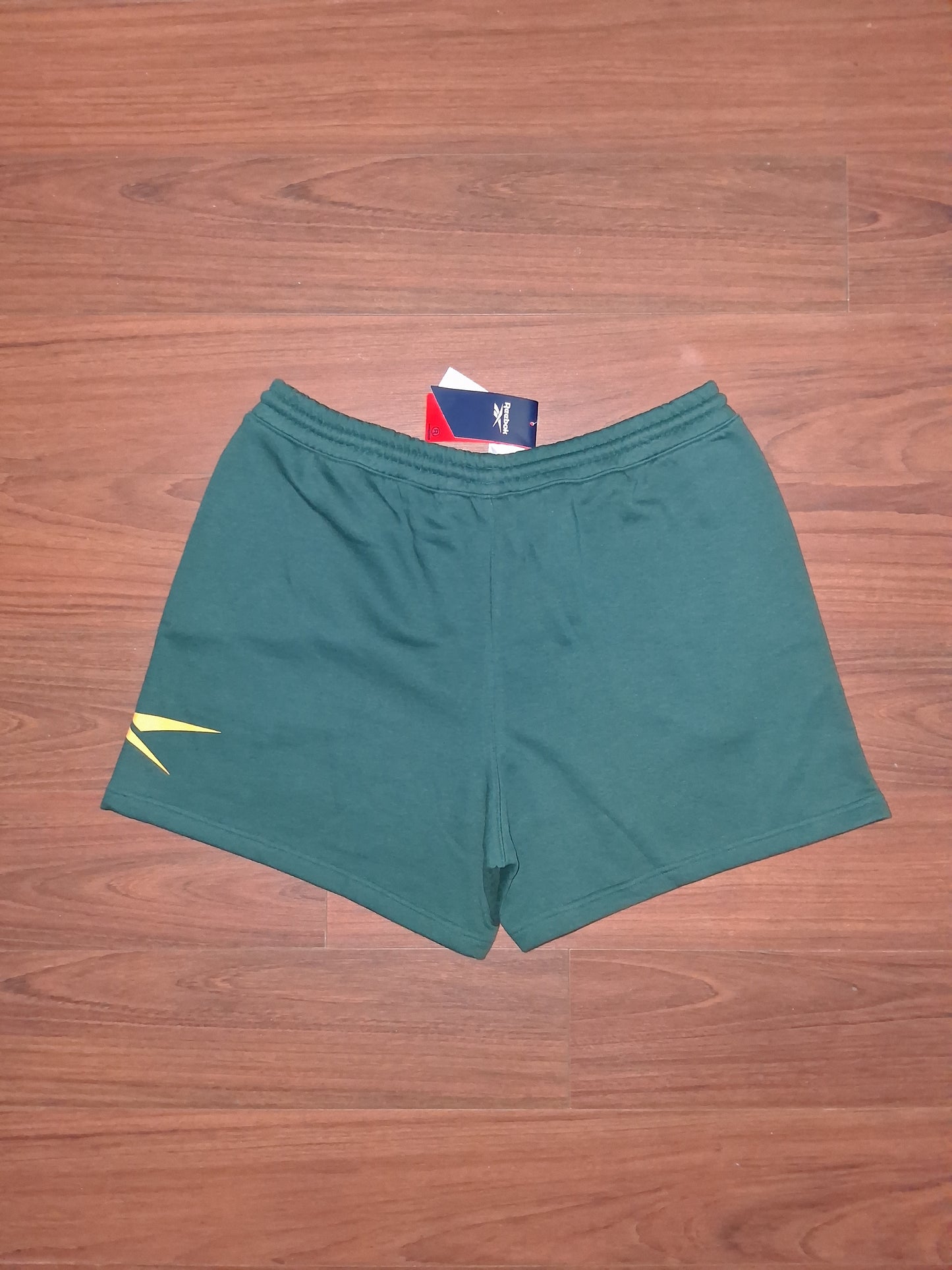 Reebok Men's Green Logo Shorts XL