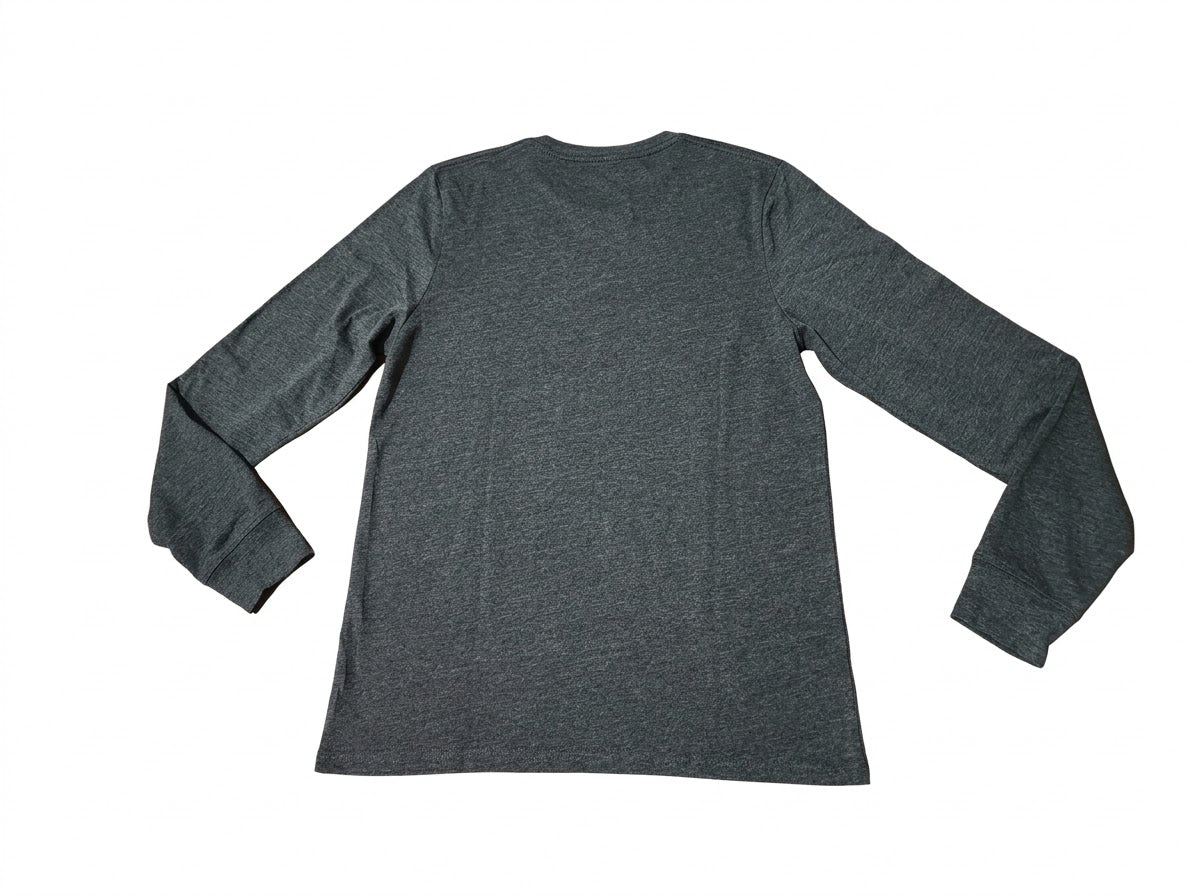 Bass Outdoor Men's Graphic Long-Sleeve Shirt - Charcoal Heather