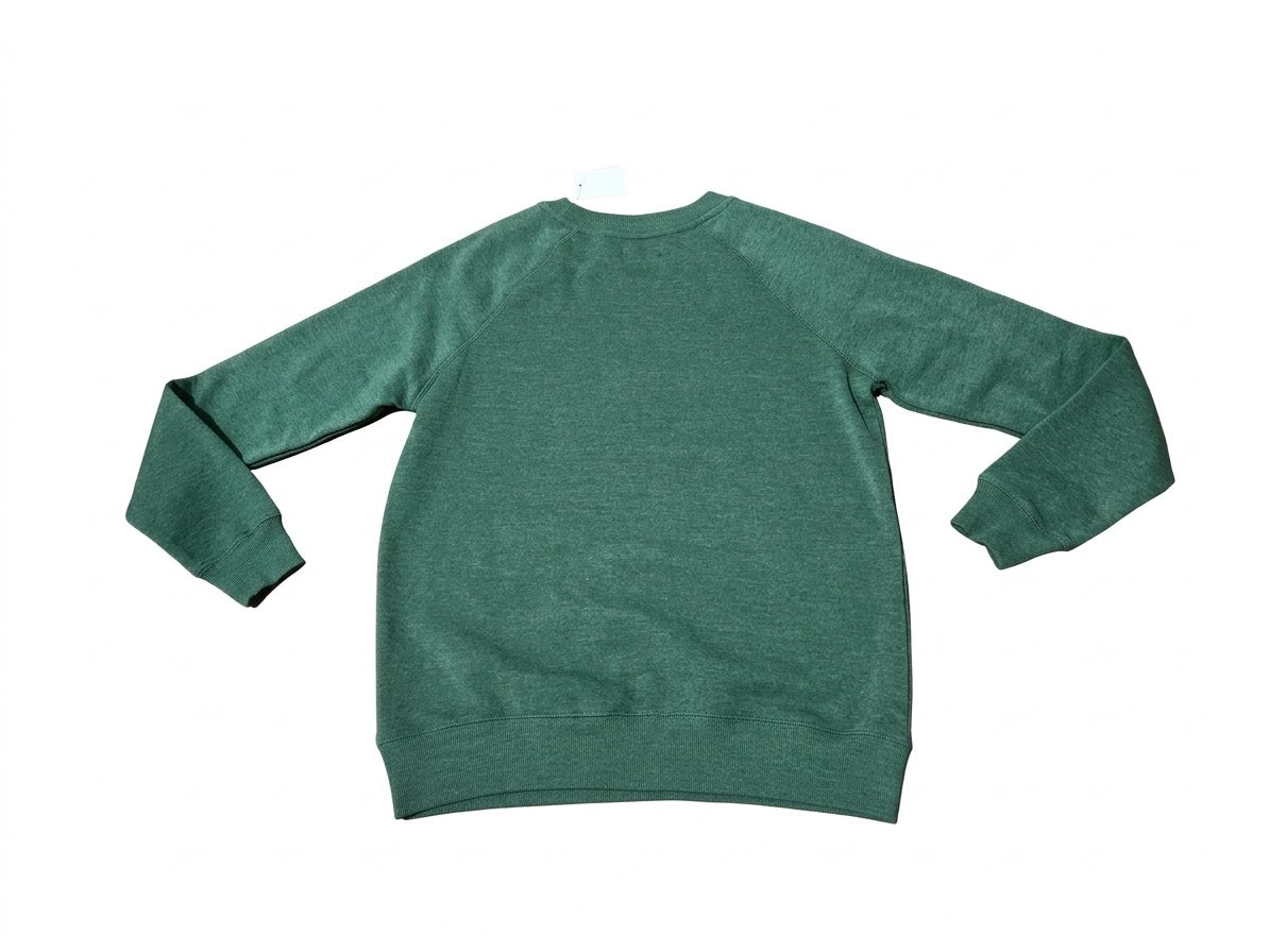 I Am The Hope, I Am The Dream" Green Graphic Crewneck Sweatshirt