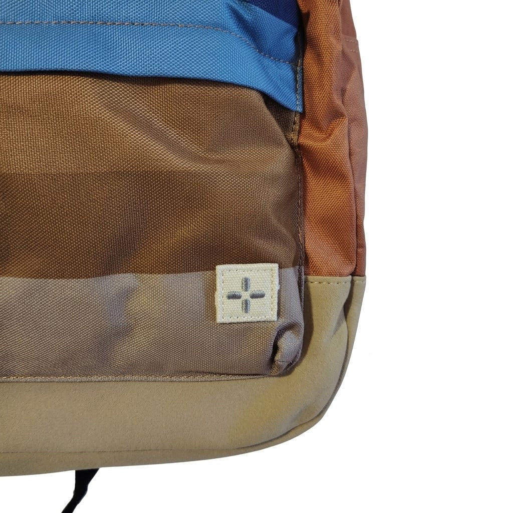 Sun + Stone Colorblock Minimalist Utility Backpack