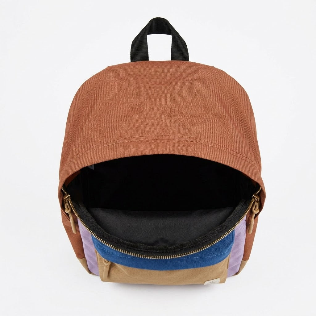 Sun + Stone Colorblock Minimalist Utility Backpack