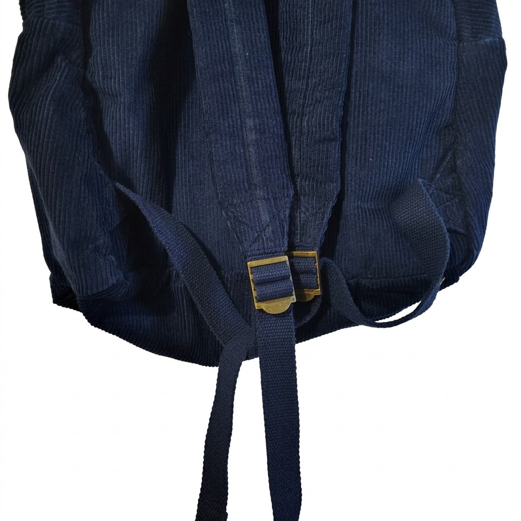Polo Ralph Lauren Navy Blue Corduroy Classic Backpack (NWT)