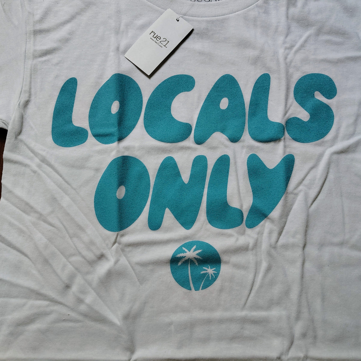 Locals Only Graphic Tee - Light Blue