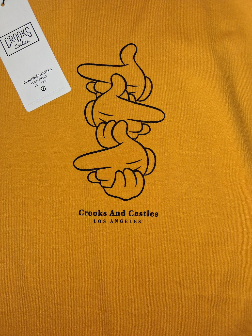 Crooks & Castles Mickey Hands Graphic T-Shirt