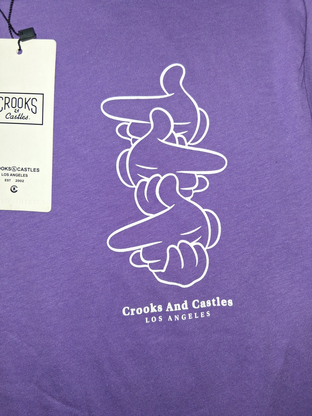 Crooks & Castles Mickey Hands Graphic T-Shirt