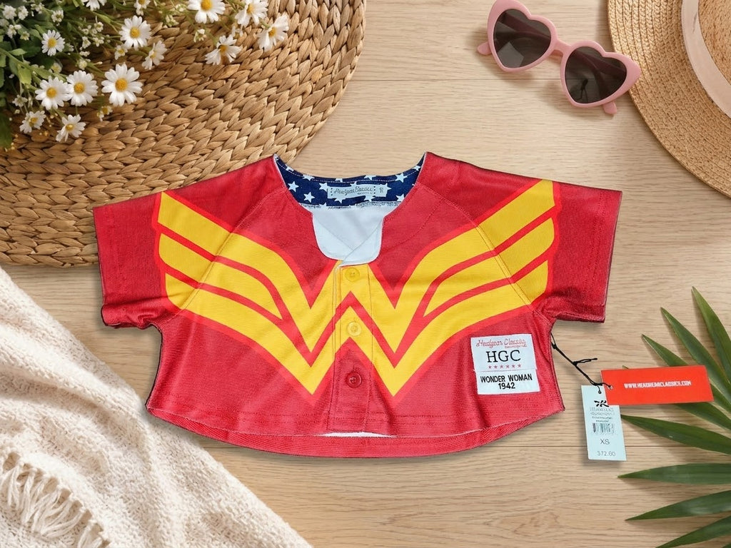 Headgear Classics Wonder Woman 1942 Cropped Jersey