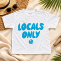 Locals Only Graphic Tee - Light Blue