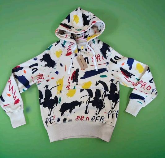 Mcnairy & Co. Splatter Hoodie S