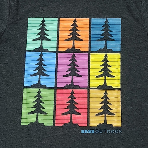 Bass Outdoor Men's Graphic Long-Sleeve Shirt - Charcoal Heather