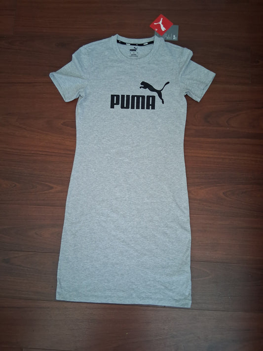 Puma Women's Gray T-shirt Dress S