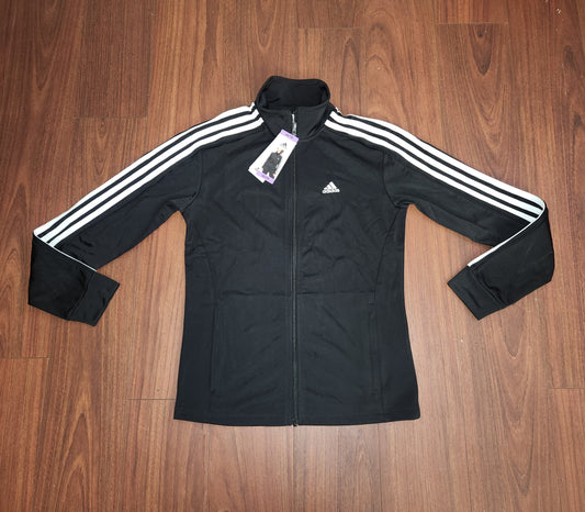 Women's Adidas Black Track Full Zip Jacket XS